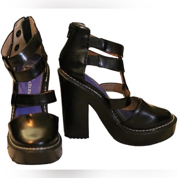 Jeffrey Campbell Shoes - Jeffrey Campbell RARE unique platforms